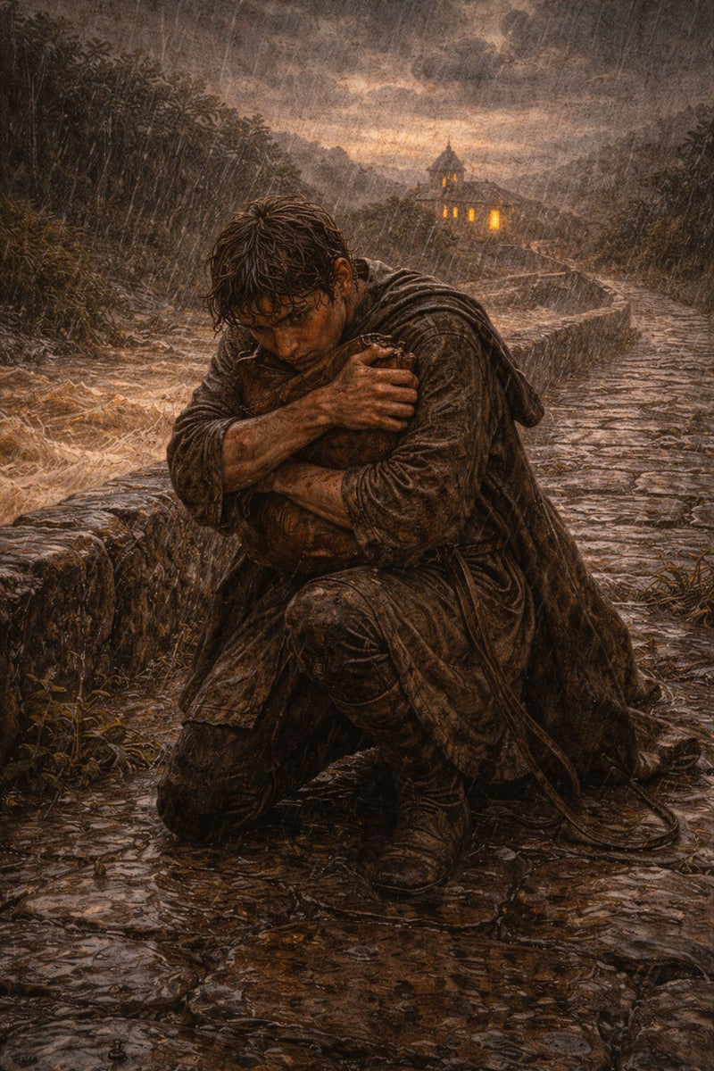 Front cover of The Long Walk Home in the Rain, a Grade 5 literature packet from Cornerstone Academics