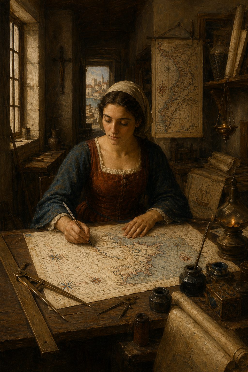 Front cover of The Mapmaker's Wife, a Grade 11 literature packet from Cornerstone Academics