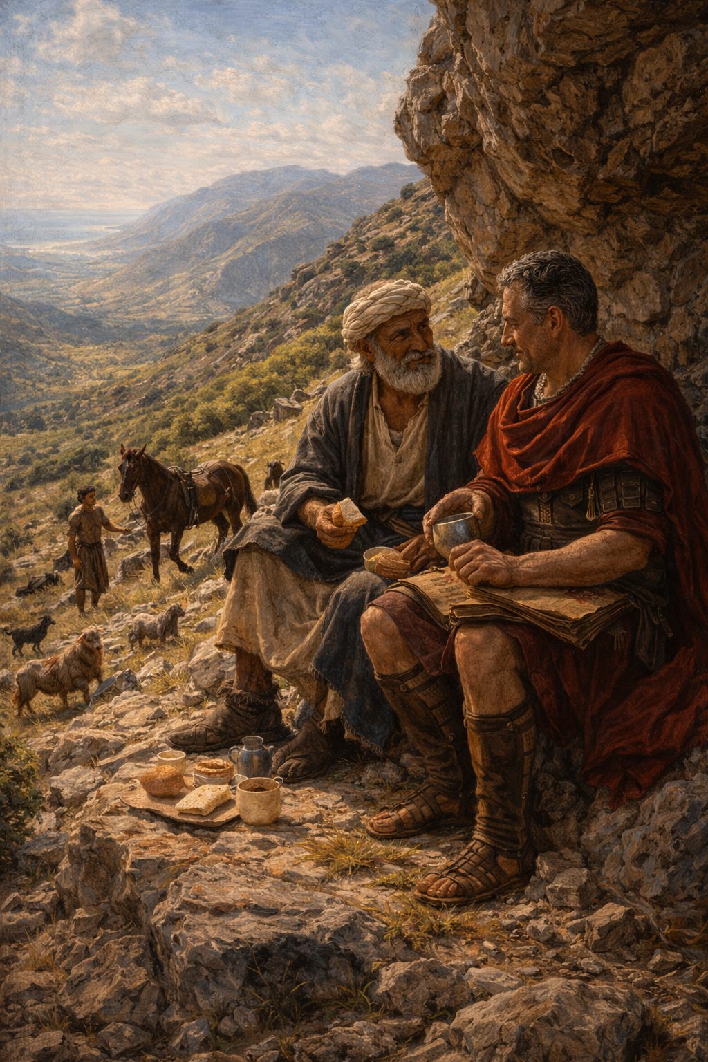 Front cover of The Shepherd of Crete, a Grade 9 literature packet from Cornerstone Academics