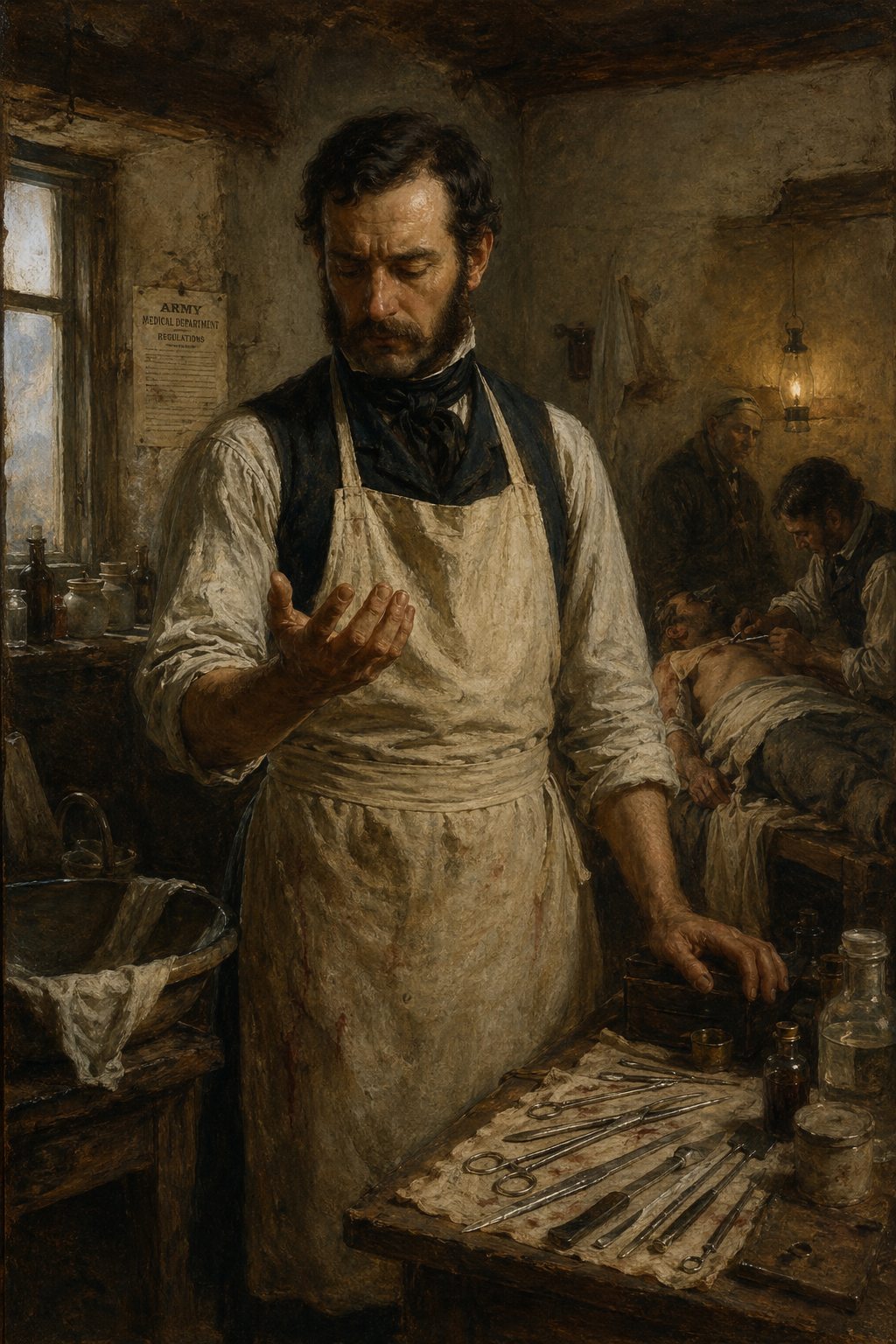 Front cover of The Surgeon's Hand, a Grade 11 literature packet from Cornerstone Academics