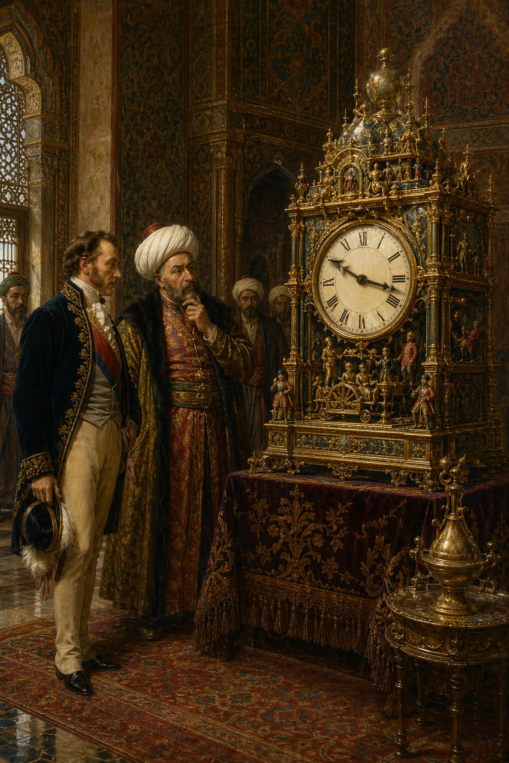Front cover of The Traveling Clock, a Grade 11 literature packet from Cornerstone Academics