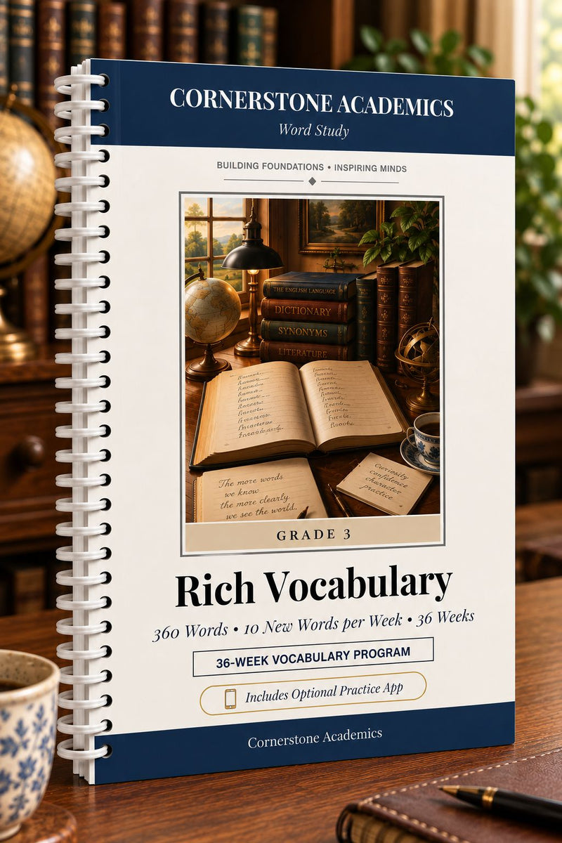 Rich Vocabulary, Grade 3