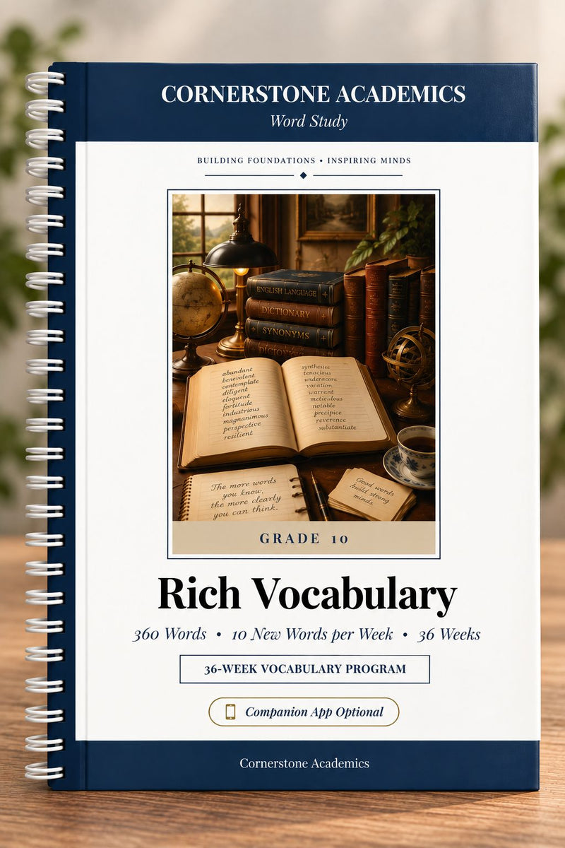 Rich Vocabulary, Grade 10