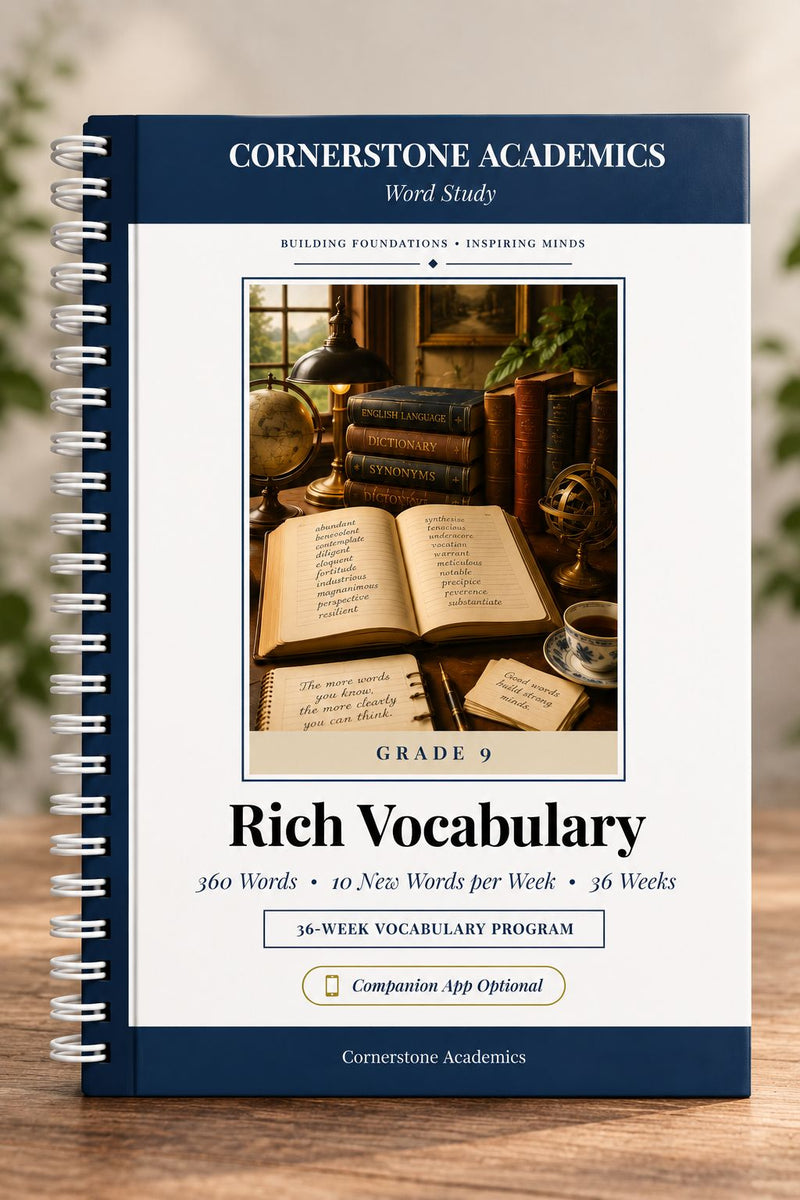 Rich Vocabulary, Grade 9